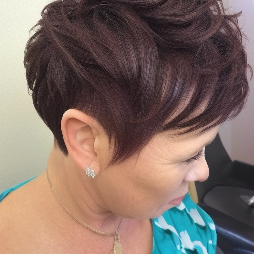 Example 1 of of hairstyles for 60 year old woman image